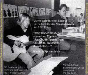 R&uuml;ckseite der CD